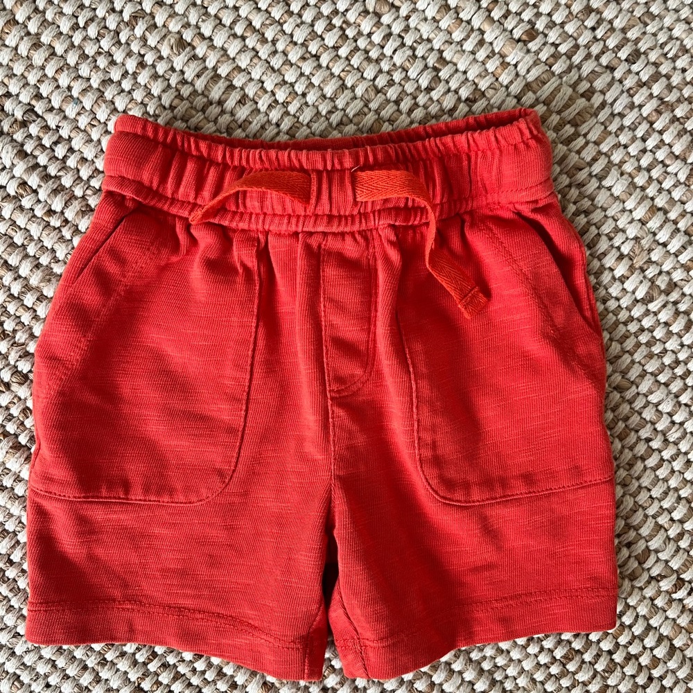 Hanna Andersson Vibrant Red Kids Shorts